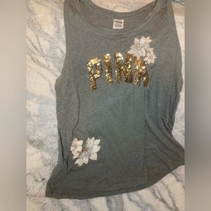 Victoria secret pink tank top
